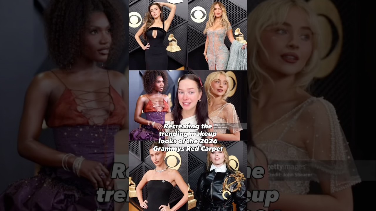 Grammys 2026: Red Carpet Makeup Recreation