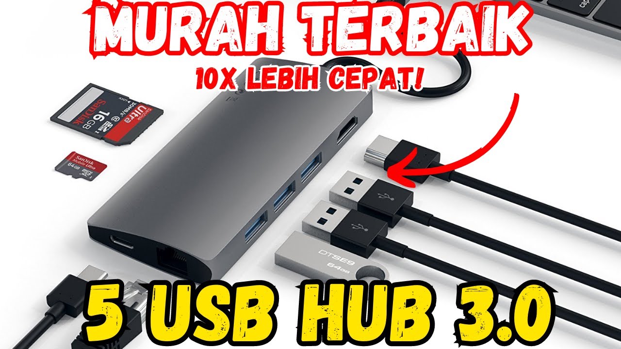 5 Rekomendasi USB HUB 3 0 Murah Terbaik!