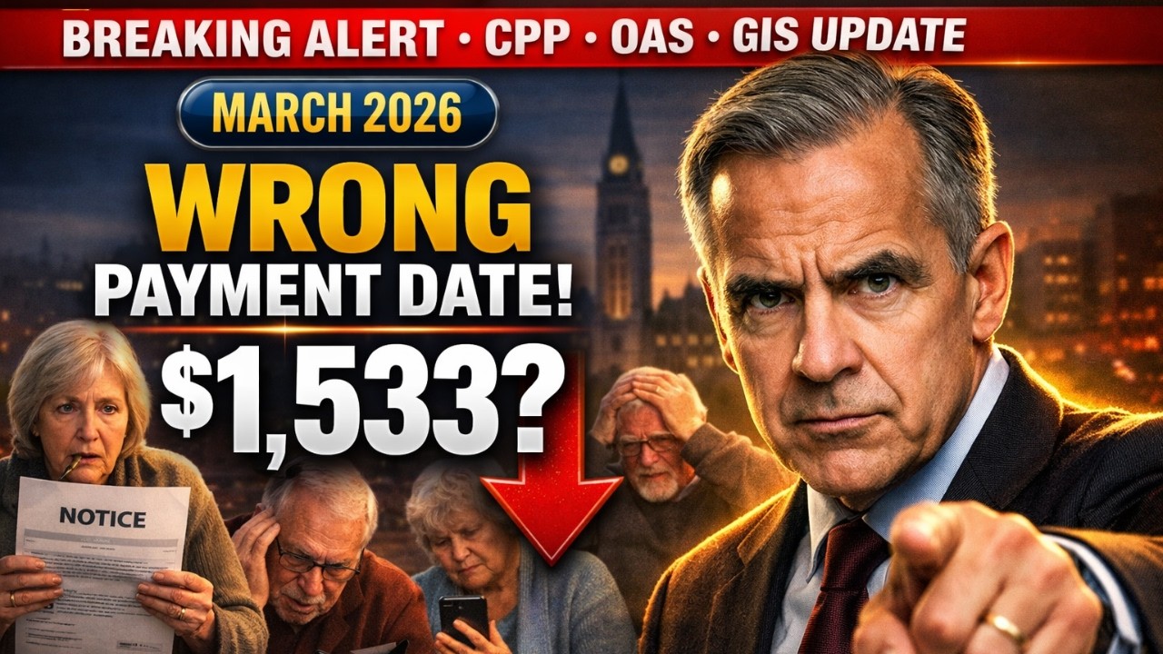 BIG NEWS! Canada Pension Plan New Rates   March 25th Deposit Update 1080p caption