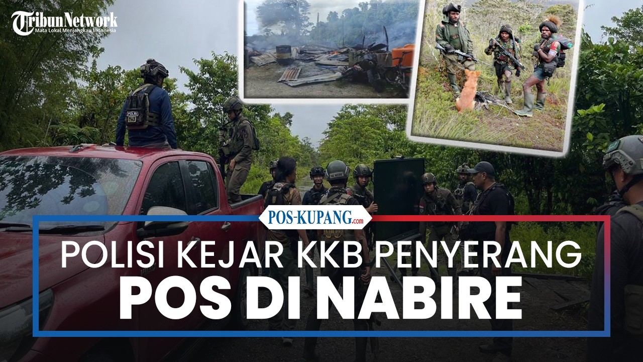 Satgas ODC Kejar KKB Pelaku Penyerangan Pos di Nabire