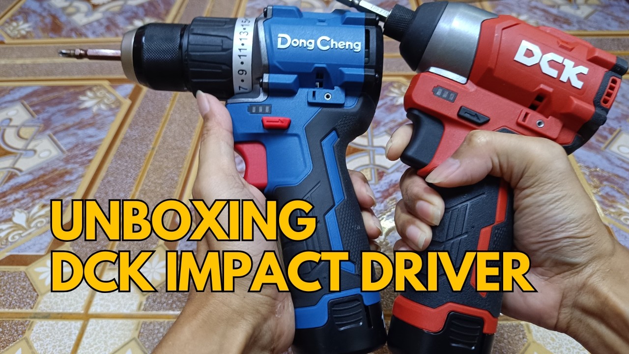 367RB Unboxing Impact Driver Cordless DCK KDPL04-8 Z 12V