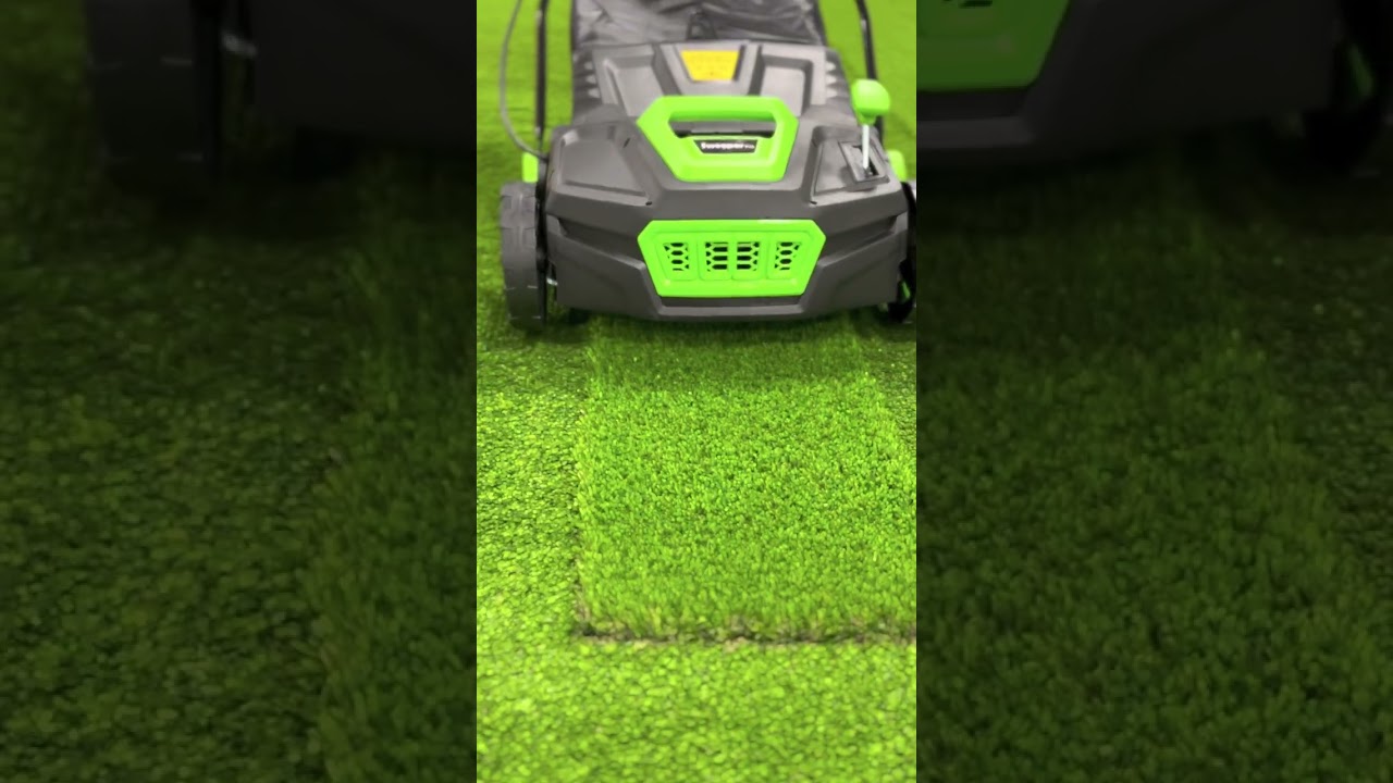 GardenMark Sweeper in Action