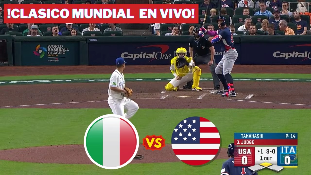 🔴EN VIVO: ITALIA 🆚 ESTADOS UNIDOS / CLASICO MUNDIAL