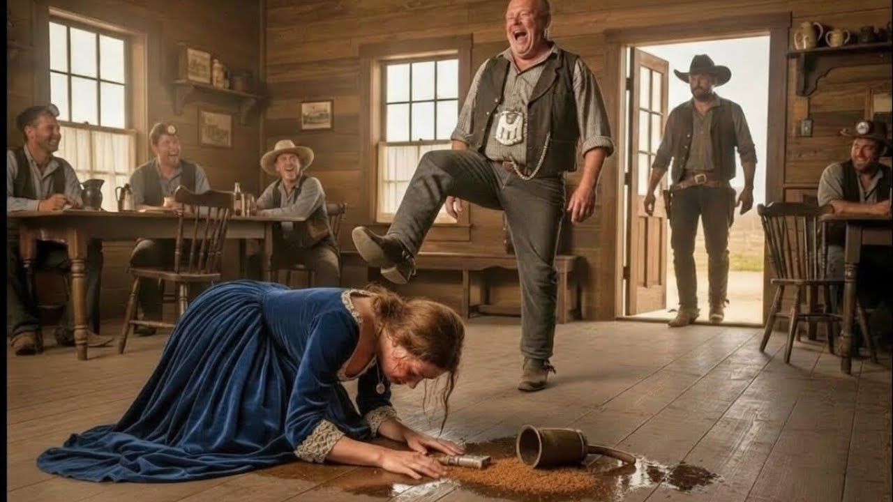 Humiliated on the Saloon Floor — Until the Scarred Cowboy Whispered One Word
