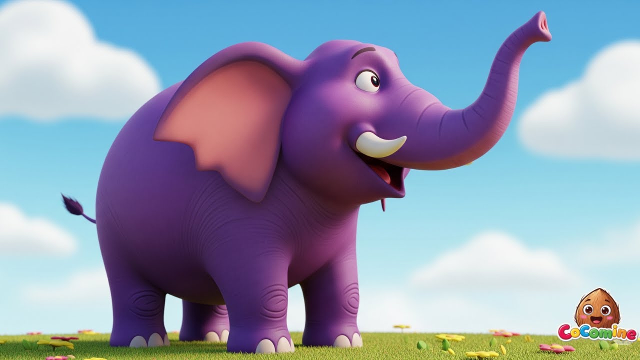 Ek Mota Hathi | एक मोटा हाथी 🐘 | Hindi Rhyme For kids | Hindi Rhymes And Kids Song | Cocominekids🎵.