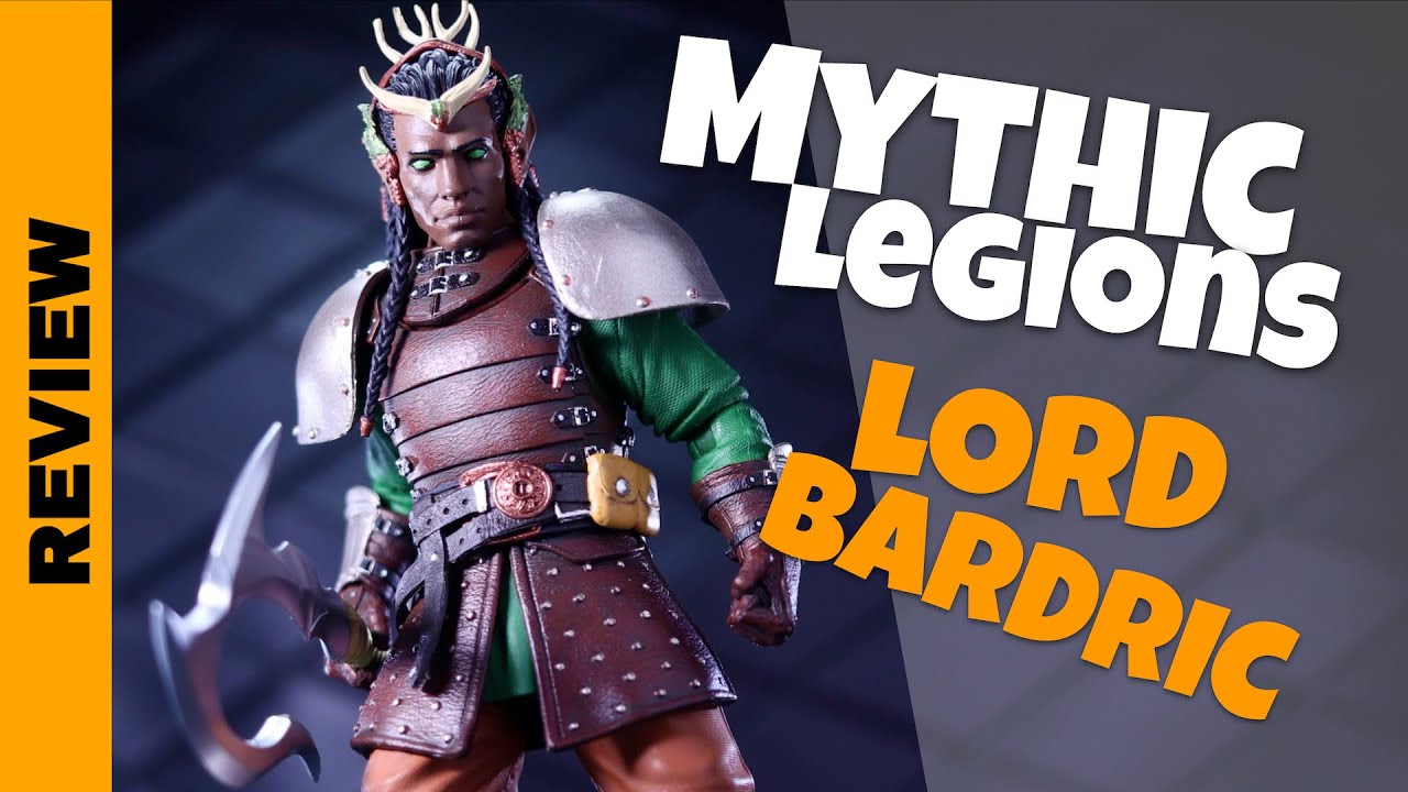 Mythic Legions Lord Bardric Review - Illythia Wave Elf Action Figure