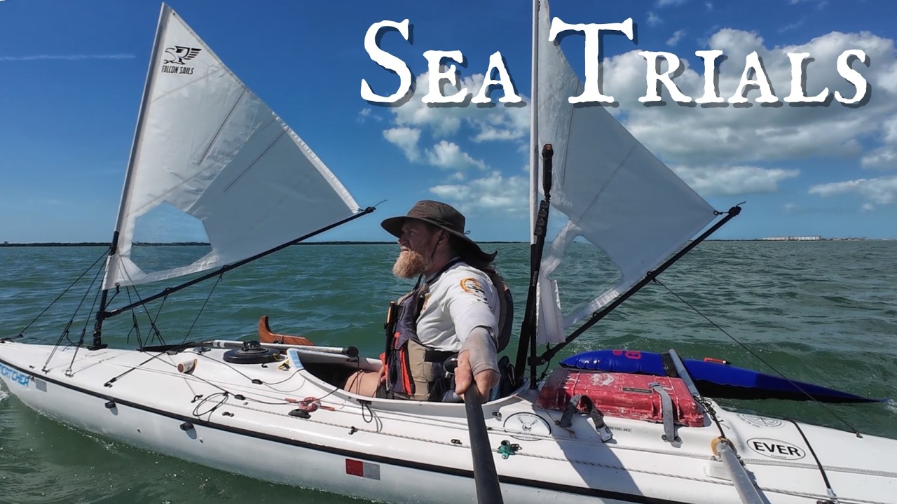 A Two Sail Canoe: Sea Trial for Everglades Challenge 2026