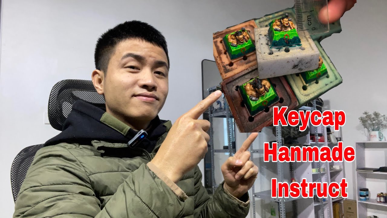 Hướng dẫn làm keycap thủ công - 2 cách làm phôi keycap || Instructions for making keycap blanks