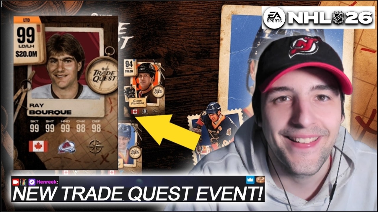 NEW INSANE TRADE QUEST EVENT! A 99 OVR? ALL INFO I NHL 26 HUT