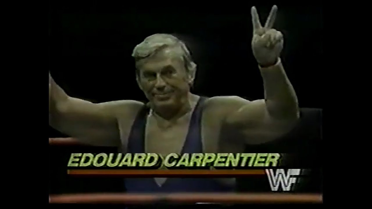 Edouard Carpentier in action   All Star Wrestling June 16th, 1985