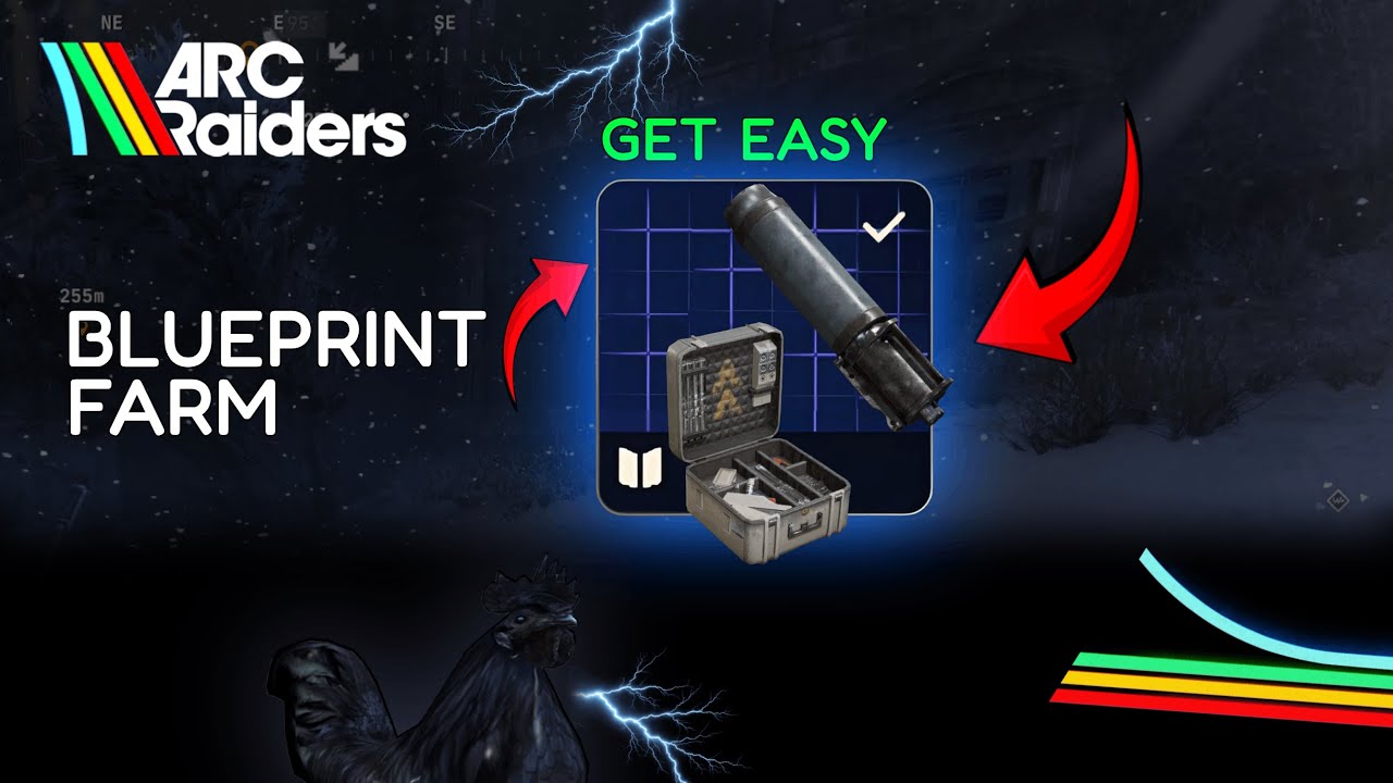 ✅Arc Raiders Silencer II blueprint, Complex Gun Parts , Blueprint farm #arcraiders #arcraiderslive