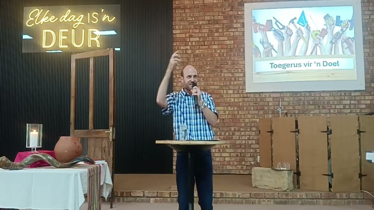 TOEGERUS VIR 'N DOEL!