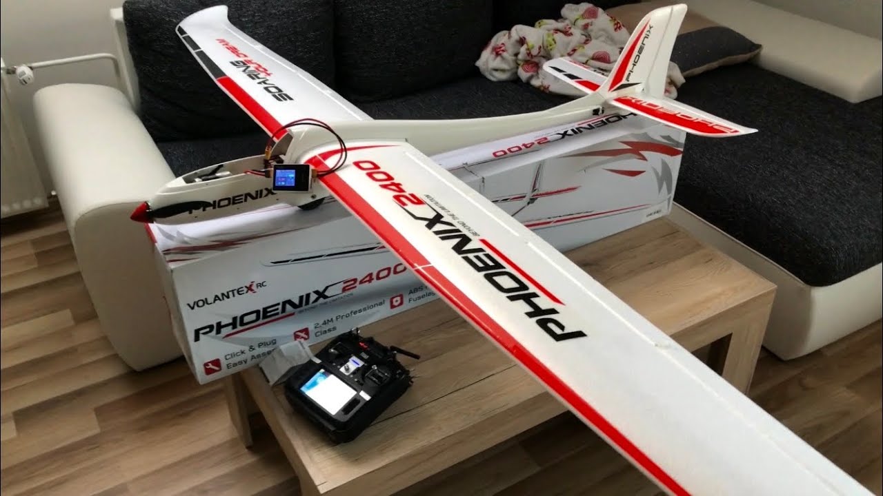 Volantex Phoenix 2400 Setup For The Maiden Flight