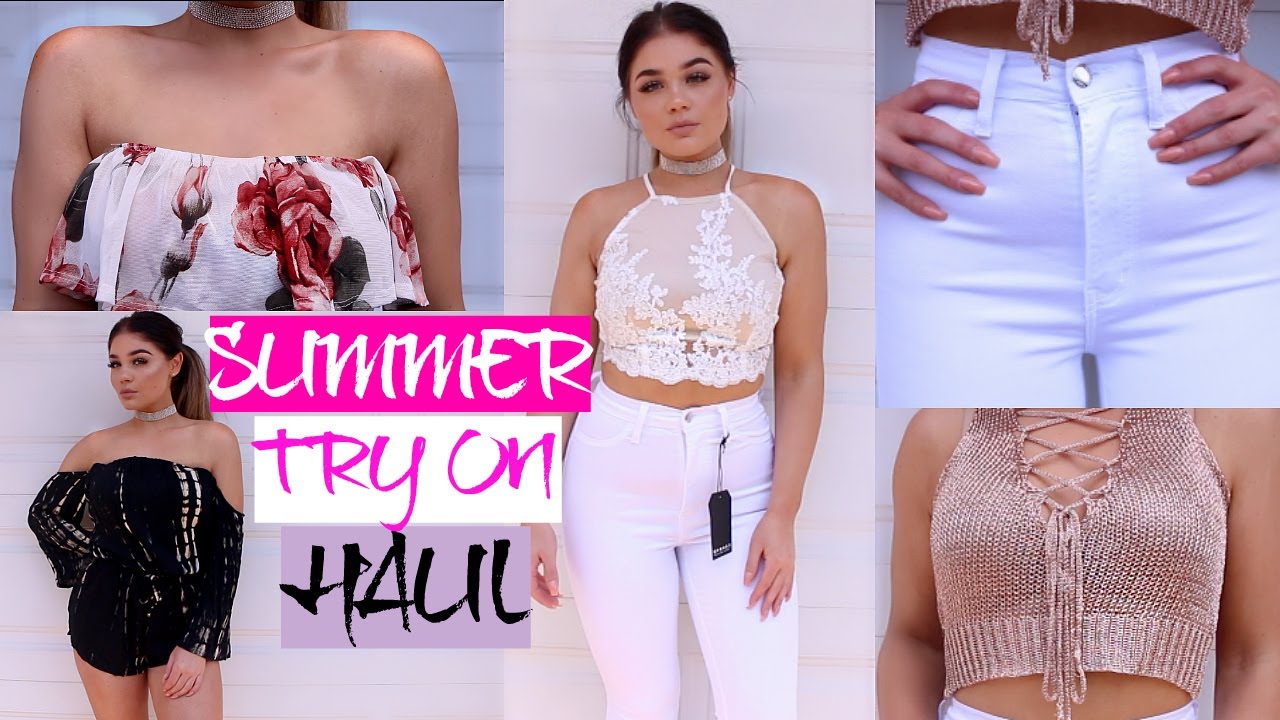 SUMMER FASHION NOVA Try On Clothing HAUL | Blissfulbrii
