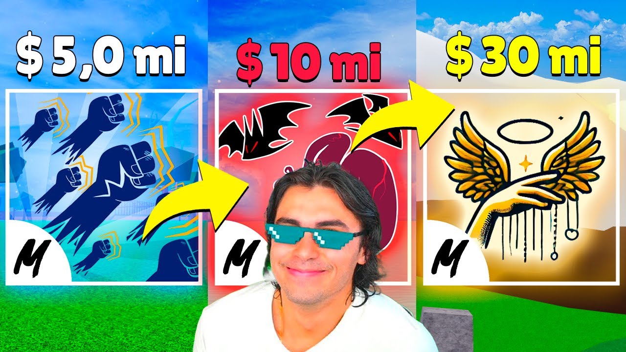 A CADA BOUNTY EU USO UM NOVO ESTILO DE LUTA no Blox Fruits