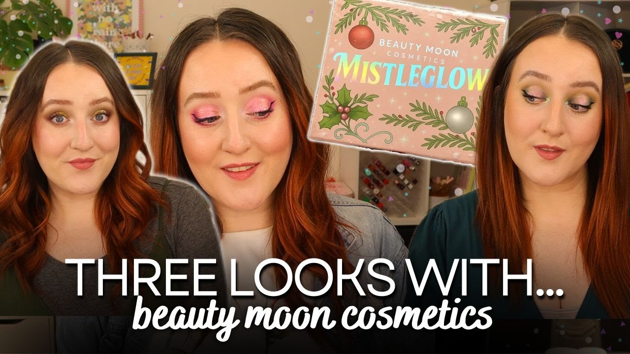 Три образа с палеткой теней Mistleglowe от Beauty Moon Cosmetics! Вдохновение для макияжа с испол...
