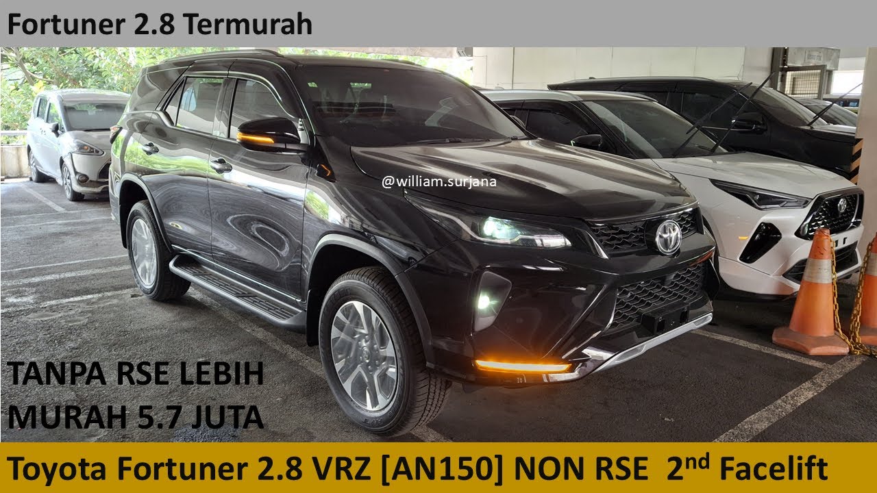 Toyota Fortuner 2.8 VRZ [AN150] 2nd Facelift Non RSE review - Indonesia