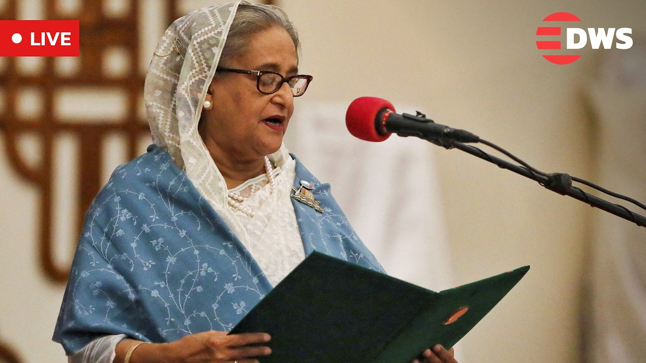 LIVE: Exiled Bangladeshi PM Sheikh Hasina Speaks From New Delhi In Key Address | DWS News | AC14