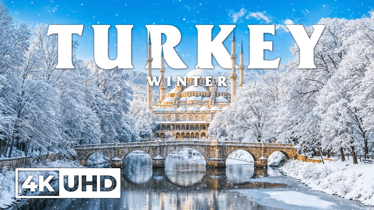 Turkey Winter in 4K ❄️ Cappadocia, Istanbul Snow, Uludağ and the Most Beautiful Winter Places