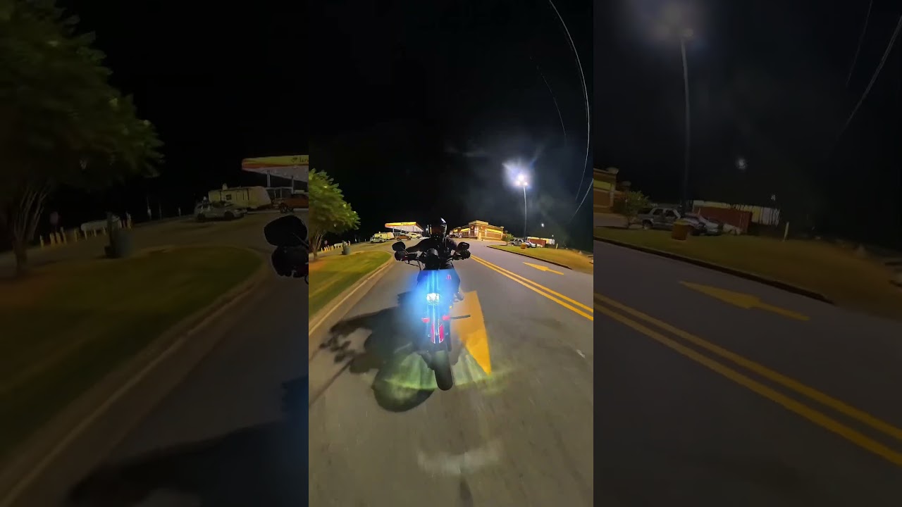 Nothing like a night ride 🌙🏍 With the HogWorkz headlight. #Harley #HogWorkz #NightRide