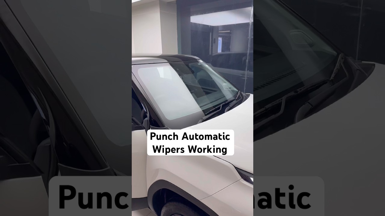 Punch Automatic Wipers Working #shortsviral #viral #punch