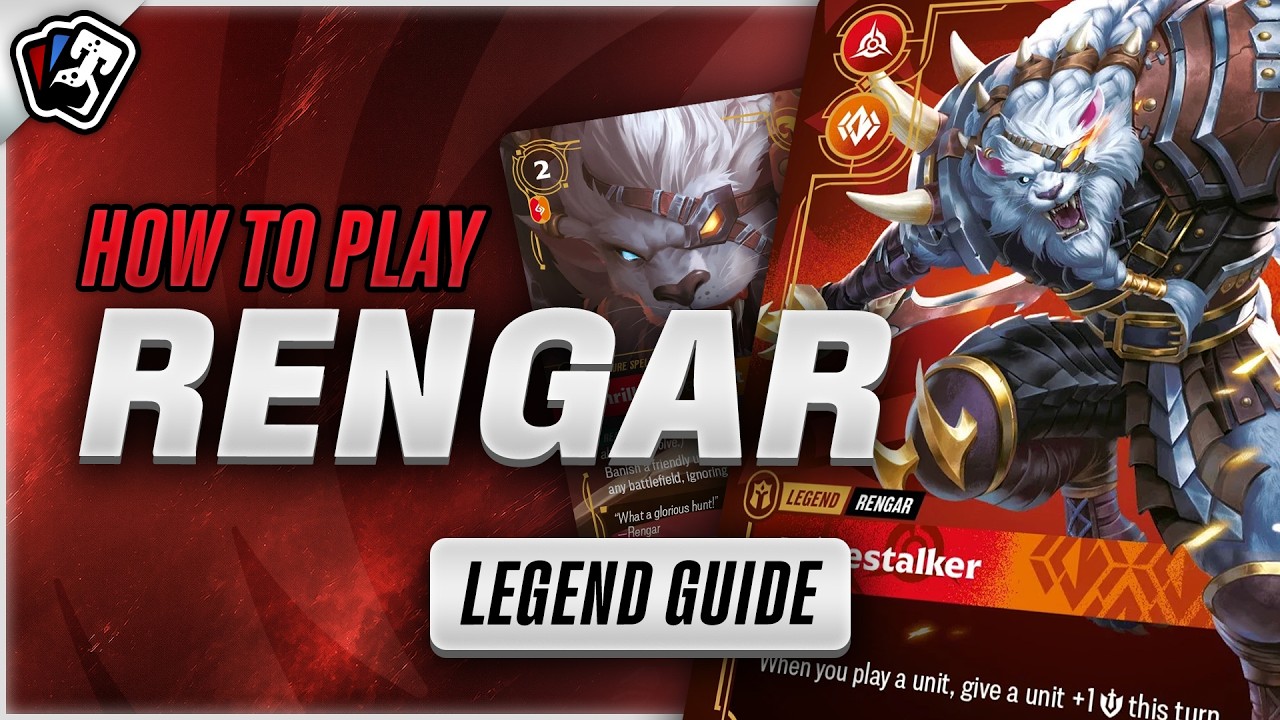 Как играть за Ренгара | Руководство по колоде и список карт для колоды Riftbound Legend в Unleashed