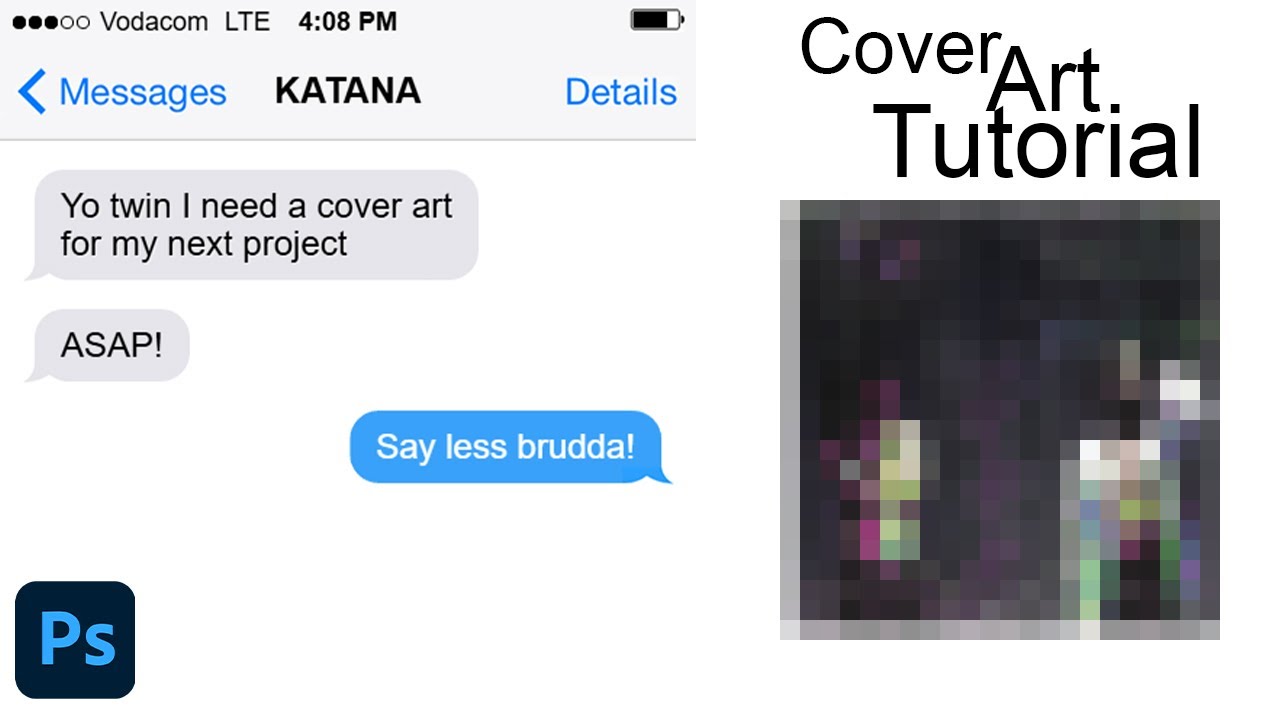 HOW I MADE THIS COVER ART FOR JAY KATANA