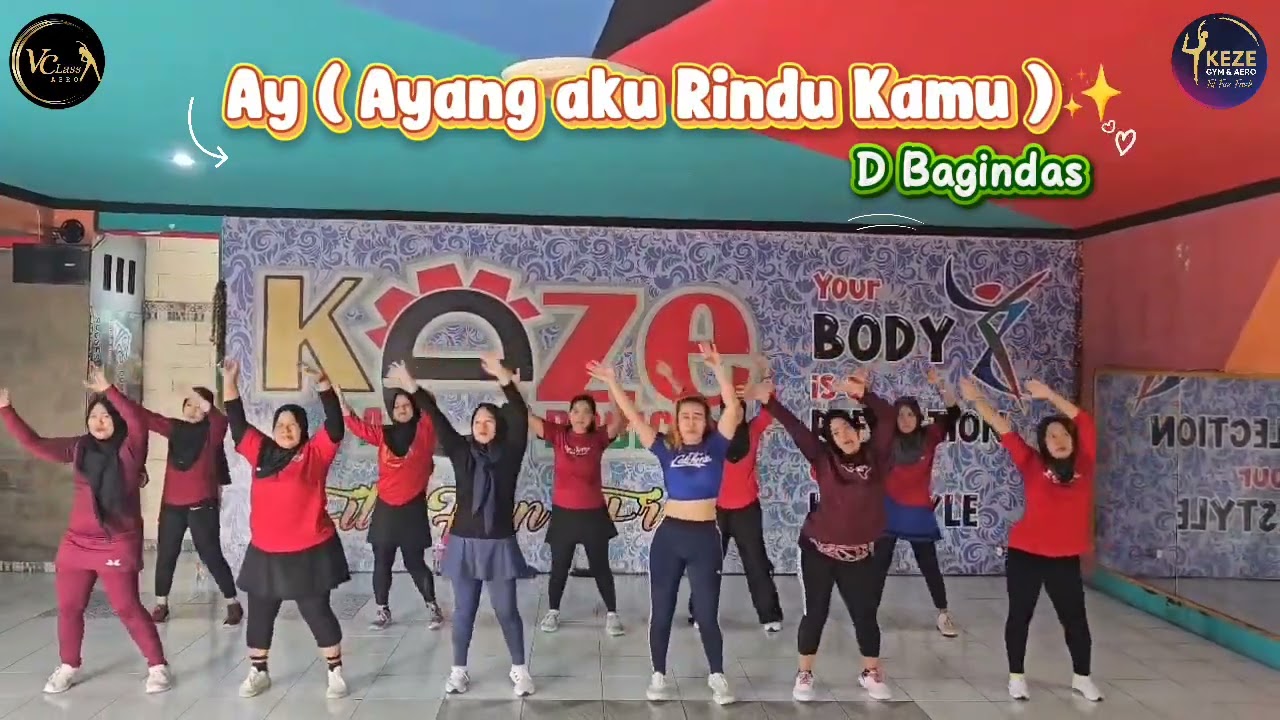 Ay _ Ayang aku Rindu Kamu Koplo ( D Bagindas ) / Senam kreasi / VioClass / SSKEZE @GembengOfficial 