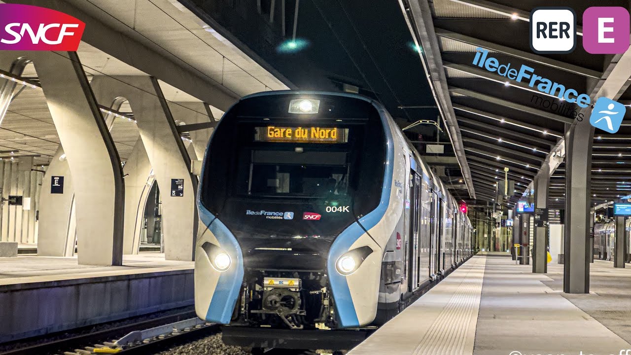La puissance des Z58000 (RER NG) de la ligne E du RER ⚡️