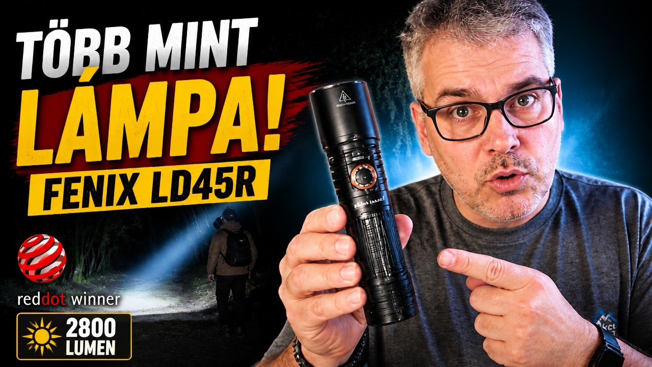 Fenix LD45R &ndash; A f&oacute;kusz&aacute;lhat&oacute; digit&aacute;lis zoom vil&aacute;g&iacute;t&aacute;s mestere! 🔦✨ #FenixLD45R #DigitZoom #reddot