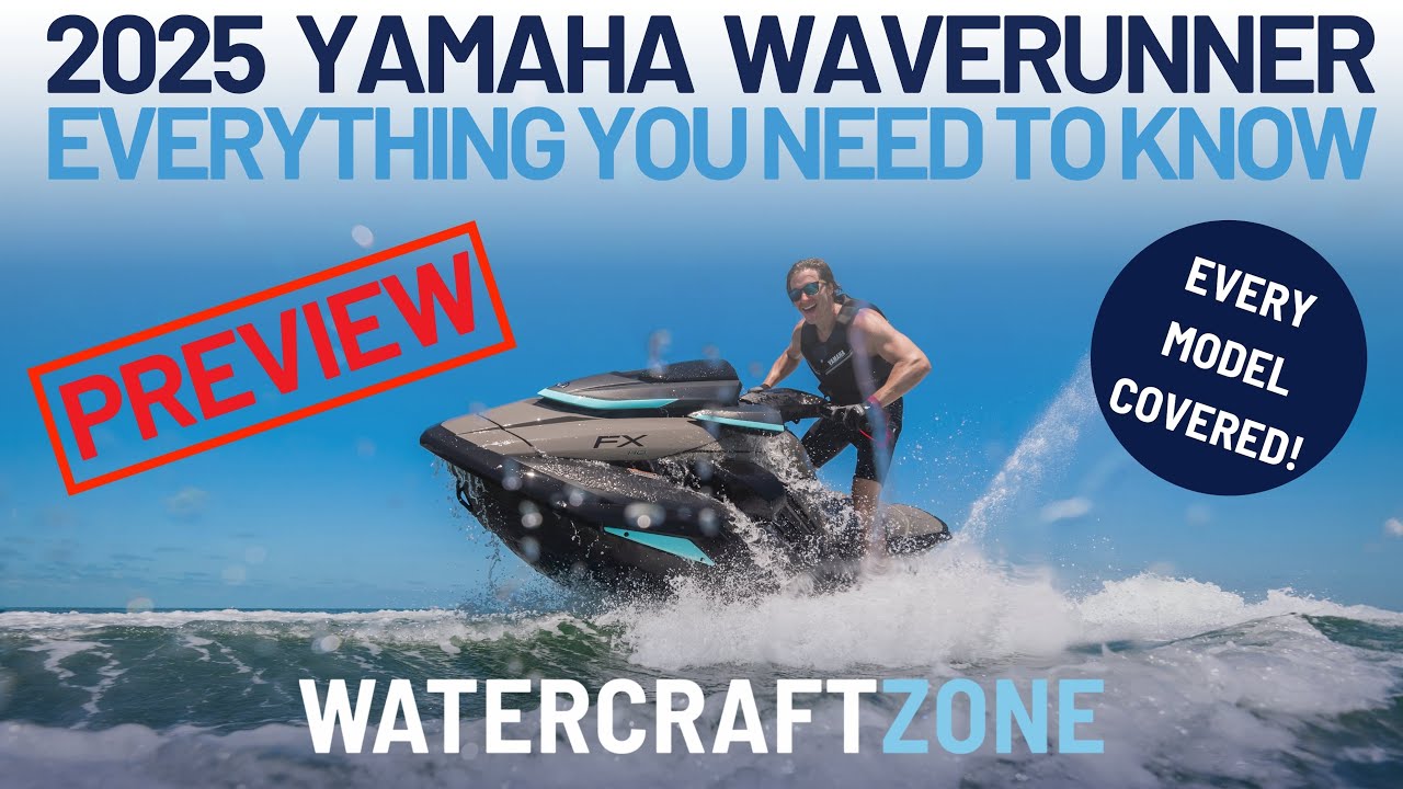 Предварительный обзор Yamaha WaveRunner 2025 года