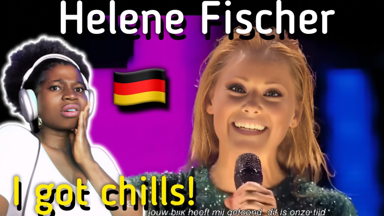 First time reaction to Helene Fischer – Atemlos durch die Nacht (Regen Version) –