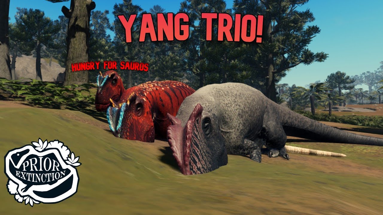 Hunting Apexes As Yangchuanosaurus! | Prior Extinction Roblox