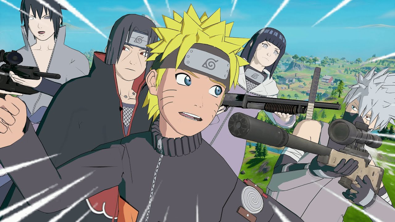 NARUTO SUR FORNITE ?!!!😱​😨​