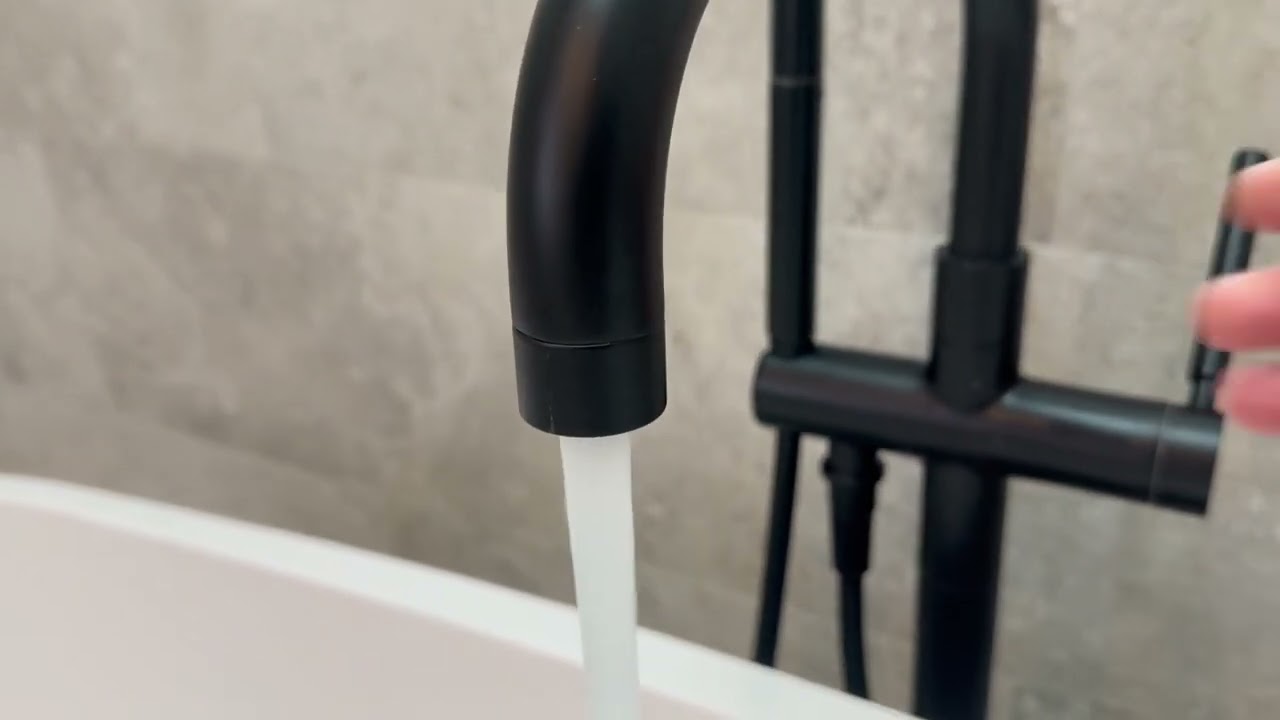 KOHLER T97328 4 BL Purist Floor Mount Bath Filler Trim with Handshower   (THE STANDARD REVIEW)