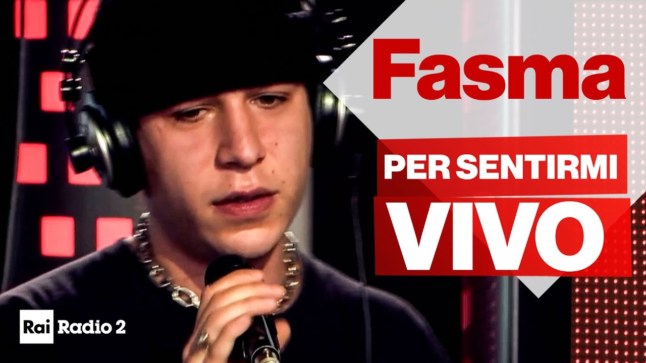 FASMA dal vivo a Radio2 Social Club - PER SENTIRMI VIVO (Sanremo Nuove Proposte 2020)