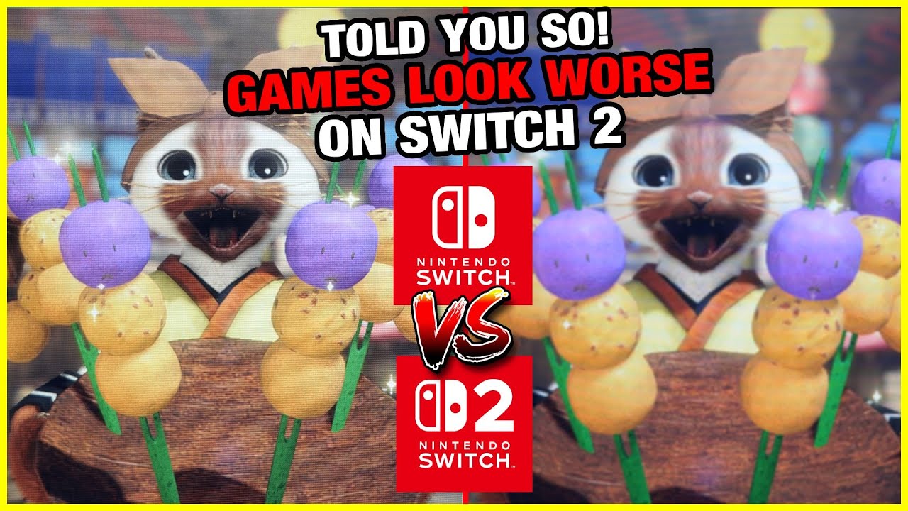 Games Look WORSE on Switch 2 & I Can PROVE IT!