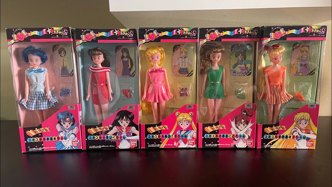 Sailor Moon Suki Suki Dolls Reviewing Sailor Moon S Vintage Dolls Bandai 1994