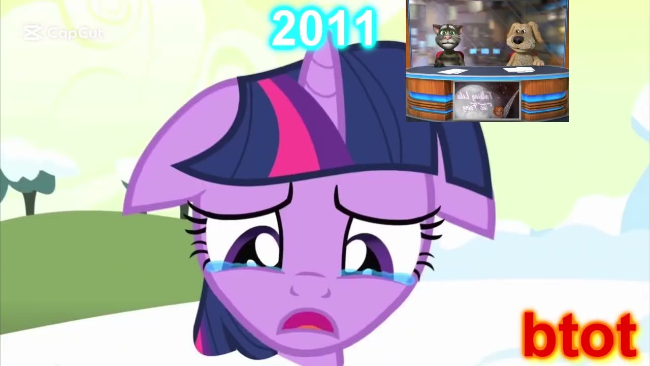 (Glitch) Twilight Sparkle has Another Crying Sparta Time Travel Remix