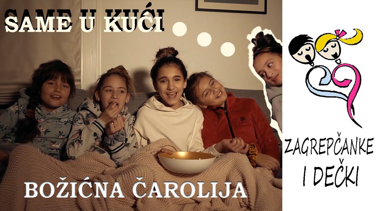 BOŽIĆNA ČAROLIJA - Zagrepčanke i dečki feat. Lorena, Jana, Kaja, Eluana & Kiara (Officiall video)