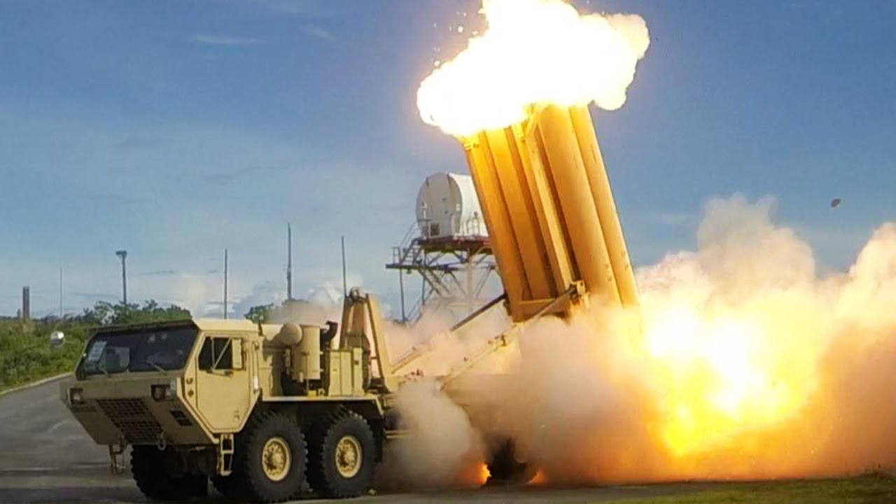 THAAD(サード) 終末高高度防衛ミサイル 発射映像【ミサイル防衛】