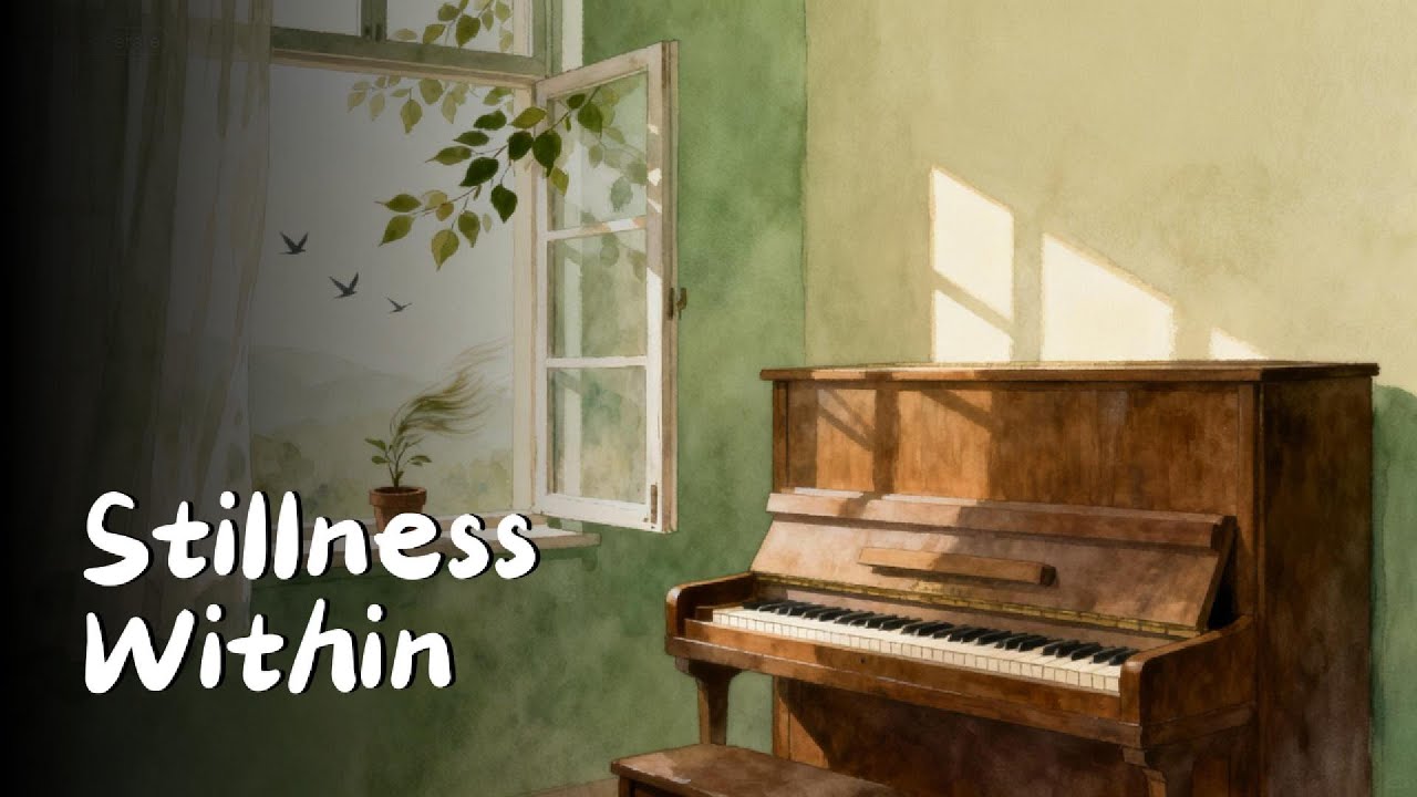 Stillness Within | Peaceful Piano & Nature Sounds for Meditation, Healing & Deep Calm