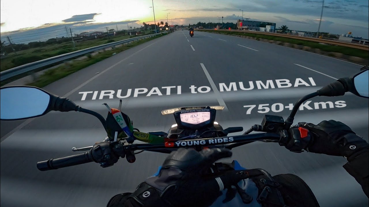NON STOP RIDE FOR 16 HOURS | 750+ KMS | TIRUPATI TO MUMBAI | BELAGAVI