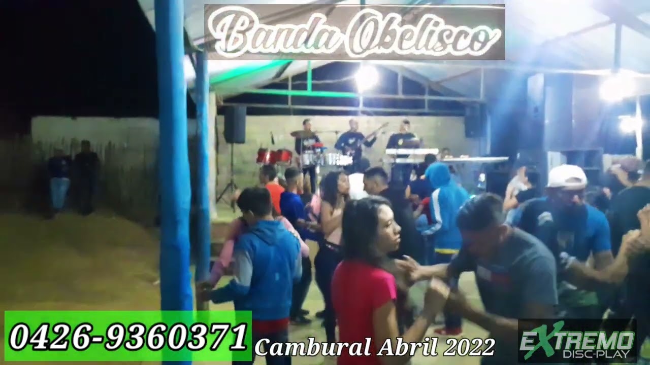 LOS NOVIOS EN VIVO BANDA OBELISCO DESDE CAMBURAL
