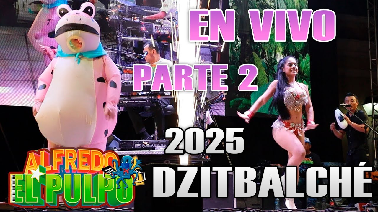 Alfredo El Pulpo y sus teclados - Dzitbalché Gremio Señoras Meztizas 2025 [En Vivo]