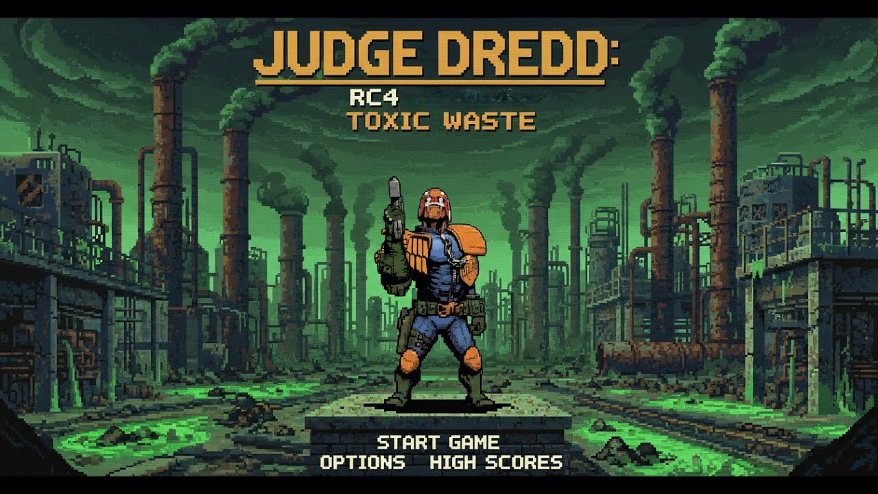 Juiz Dredd SNES  RC4 Lixo Tóxico PARTE 18