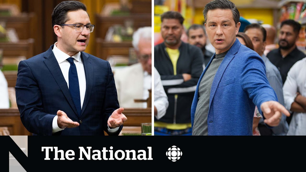 What's up with Pierre Poilievre's new look?