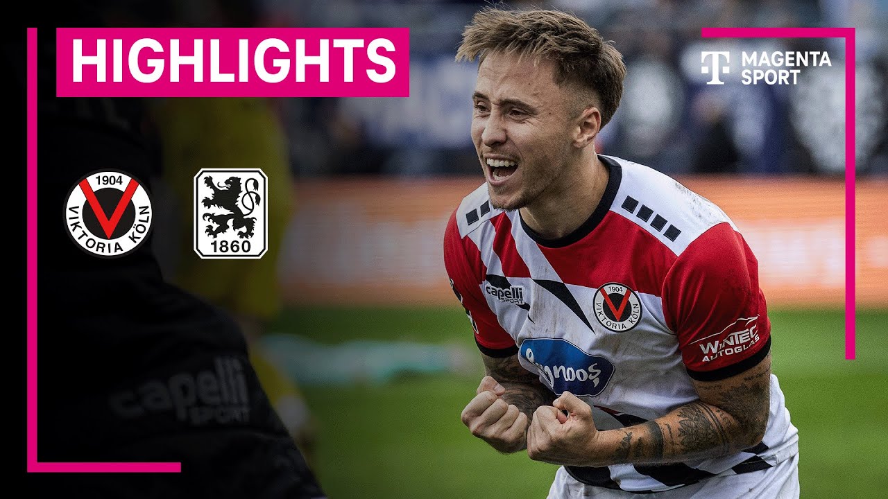FC Viktoria Köln - TSV 1860 München | Highlights 3. Liga | MAGENTA SPORT