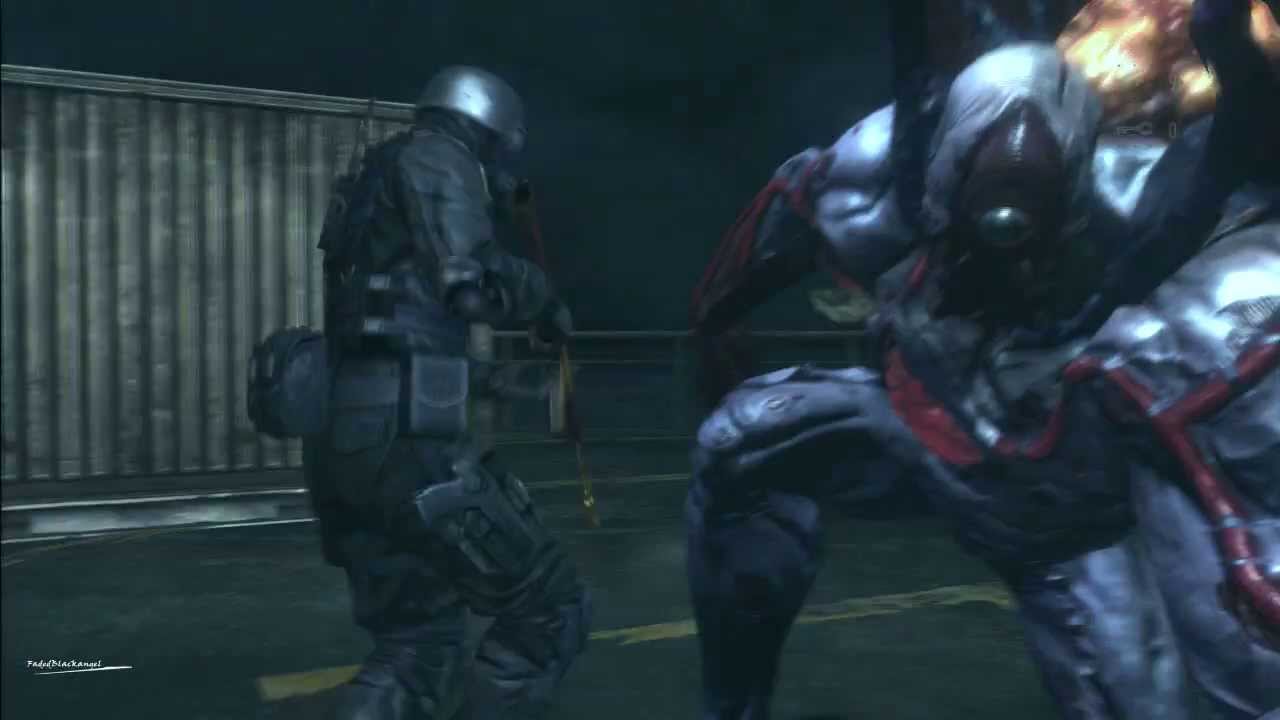 Resident Evil Revelations - Ghost Ship Loot Run, Deck Battle (Hunk)