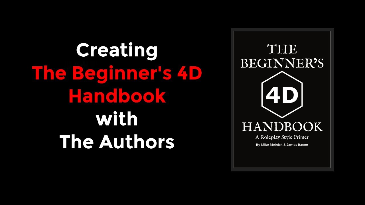 Talking 4D with the Authors of The Beginner's 4D Handbook!